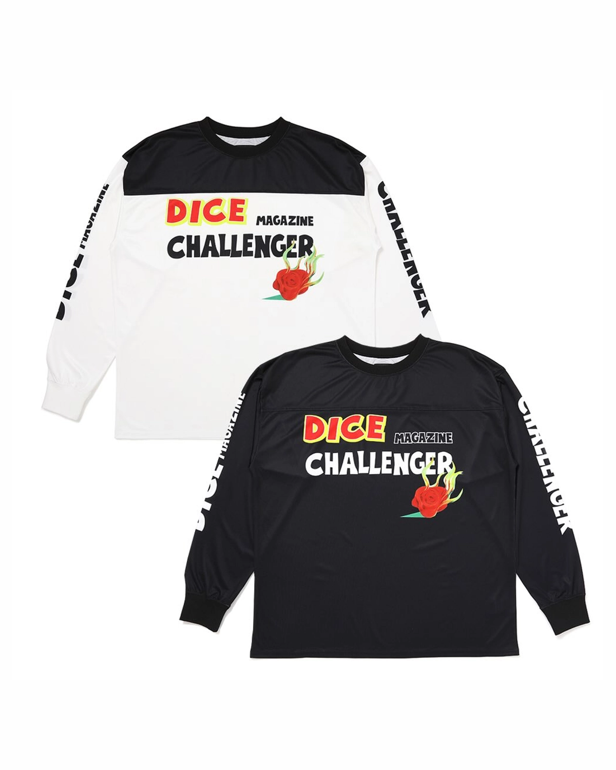 CHALLENGER(チャレンジャー) / × DicE Magazine L/S DRY DICE TEE