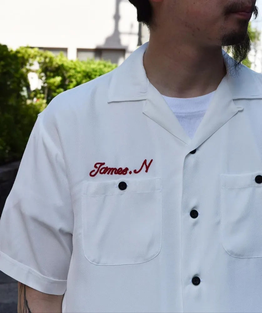 MINEDENIM  / Detroit Embroidery Bowling  Shirts (2405-5004)