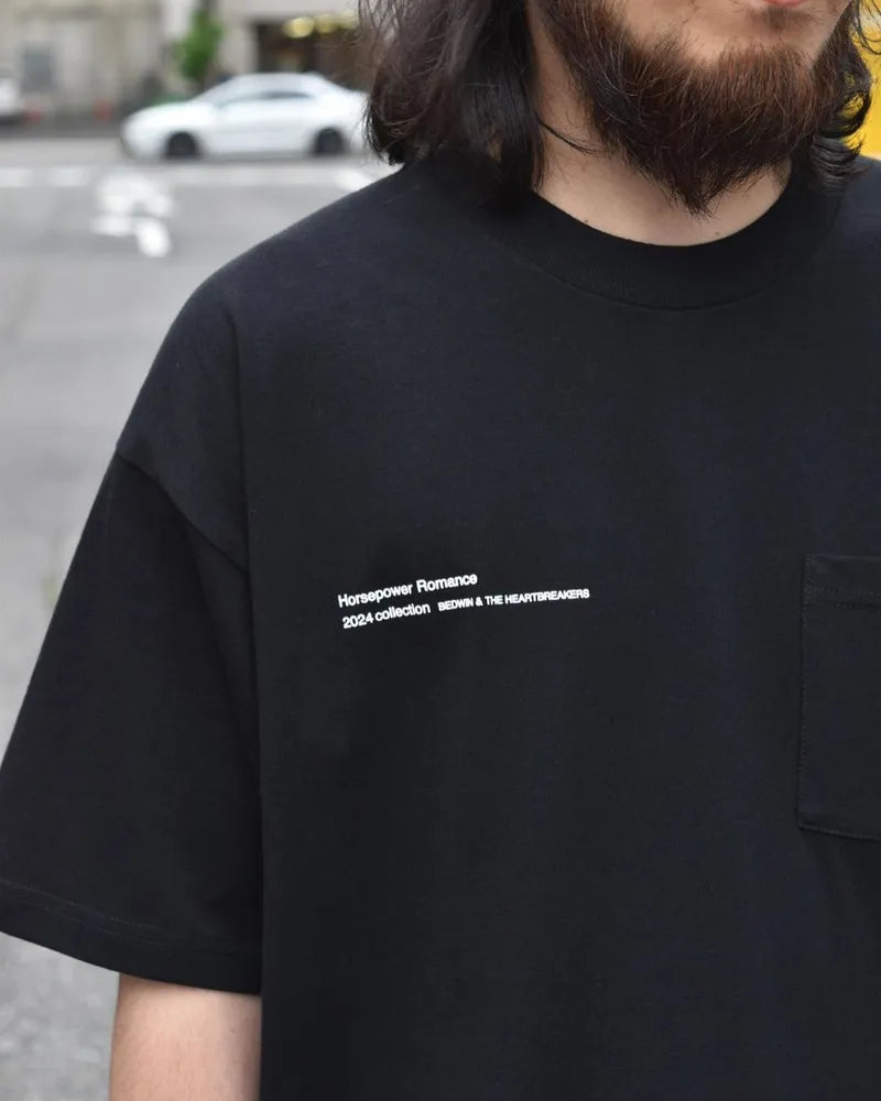 BEDWIN & THE HEARTBREAKERS / S/S PRINTED POCKET TEE "LID" (24SB2169)