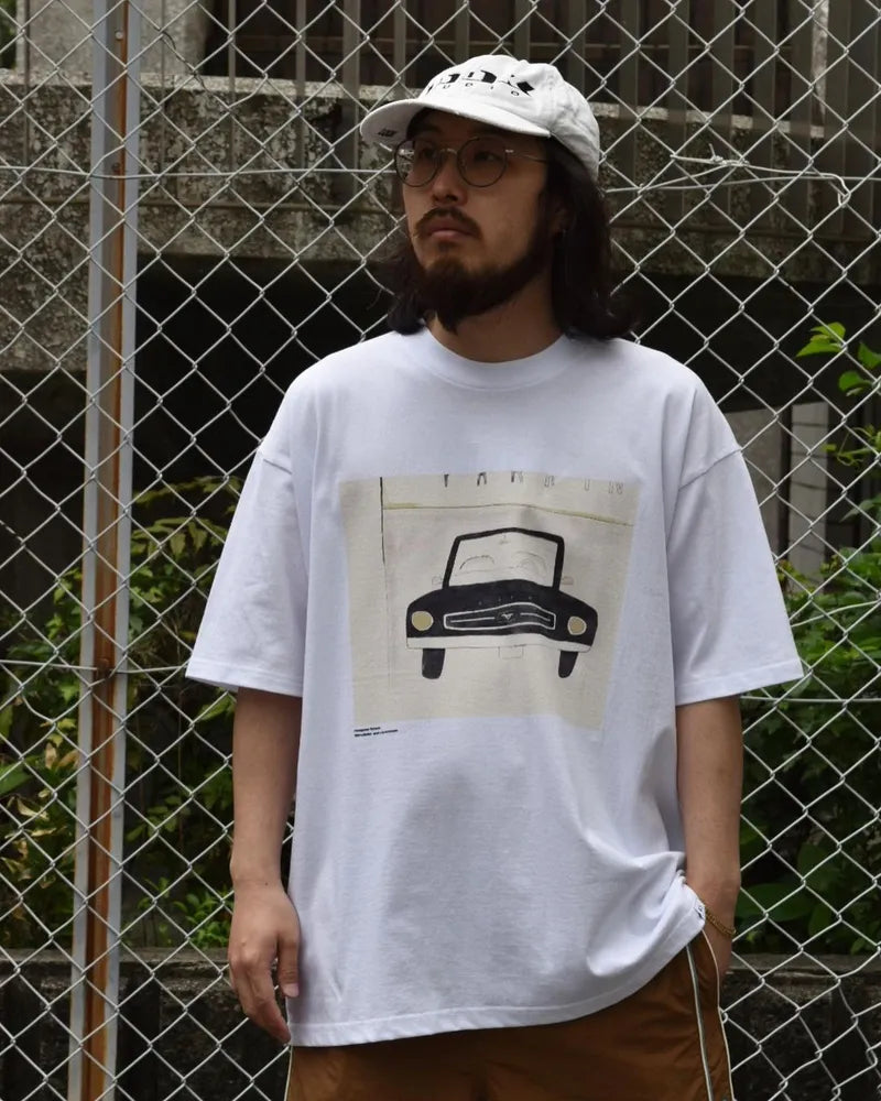 BEDWIN & THE HEARTBREAKERS / S/S PRINTED TEE "RYAN" (24SB2166)