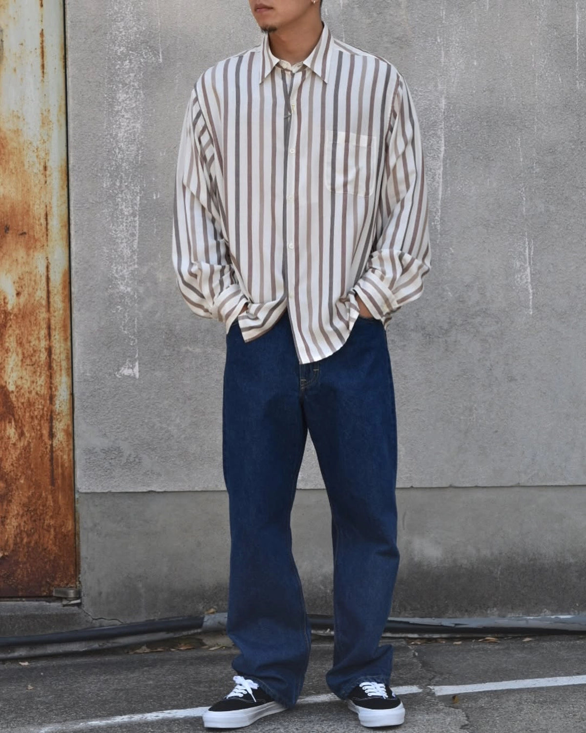 WACKO MARIA × Lee / WASHED DENIM PANTS (25SS-WMP-LE01)