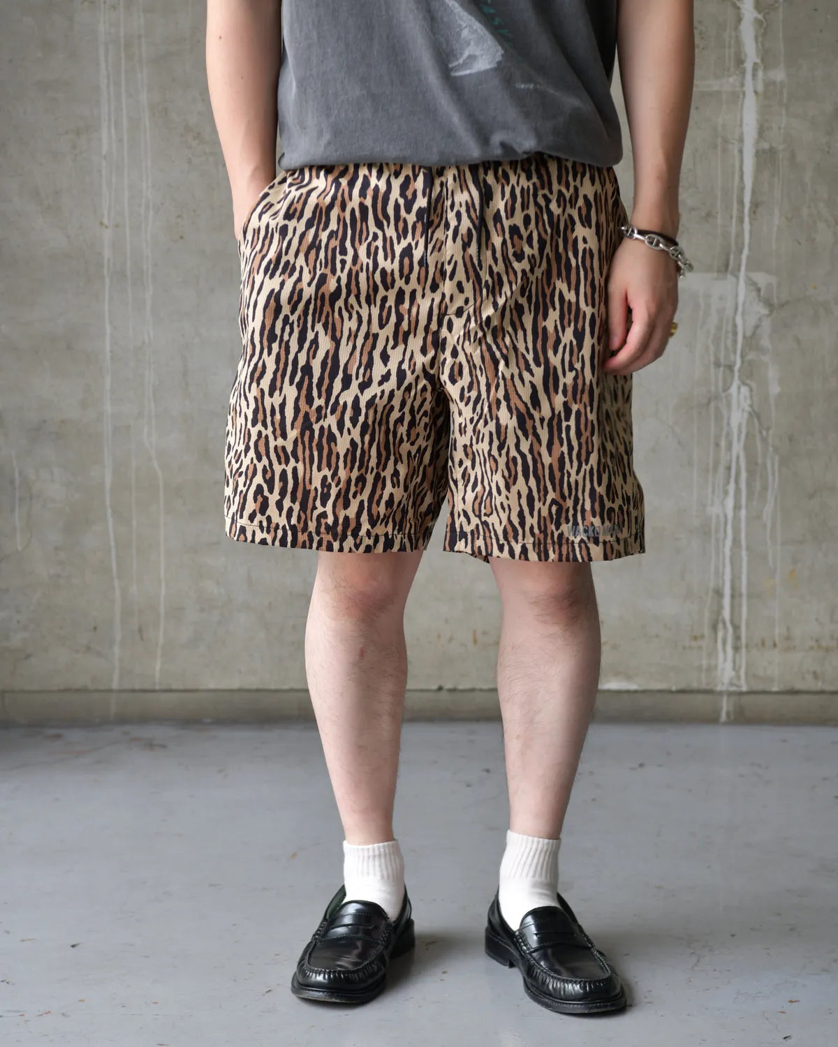 WACKO MARIA(ワコマリア) / × NANGA LEOPARD COMFY SHORTS | 公式通販