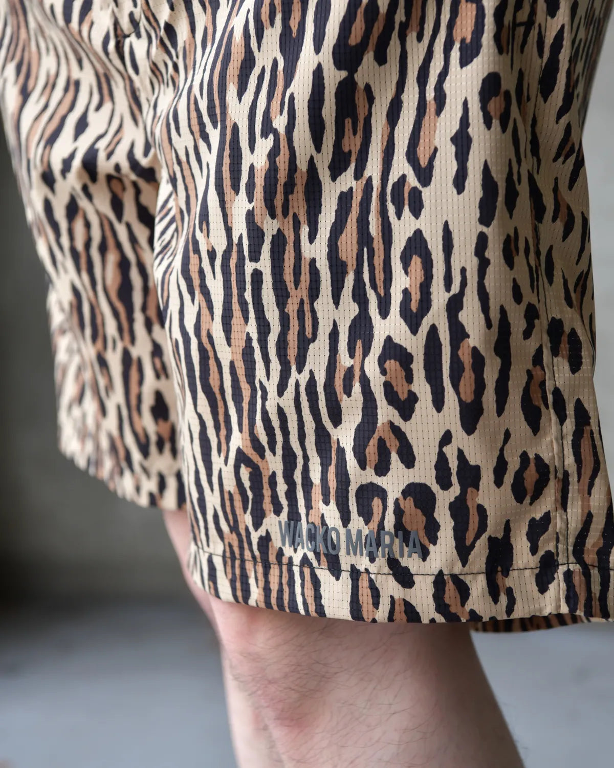 WACKO MARIA(ワコマリア) / × NANGA LEOPARD COMFY SHORTS | 公式通販