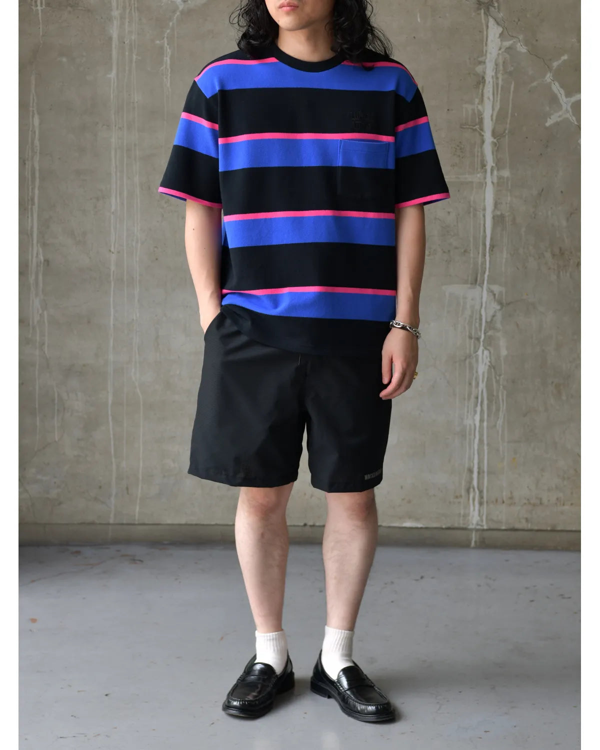 WACKO MARIA(ワコマリア) / STRIPED CREW NECK T-SHIRT | 公式通販