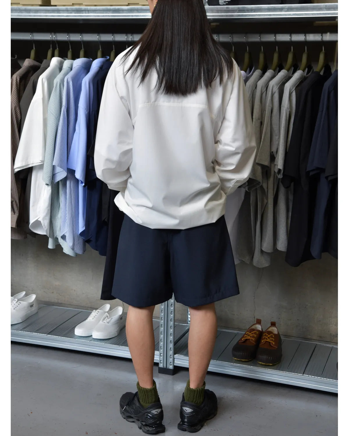 FreshService / COOL TECH POPLIN L/S ANORAK SHIRT (FSC262-50056)