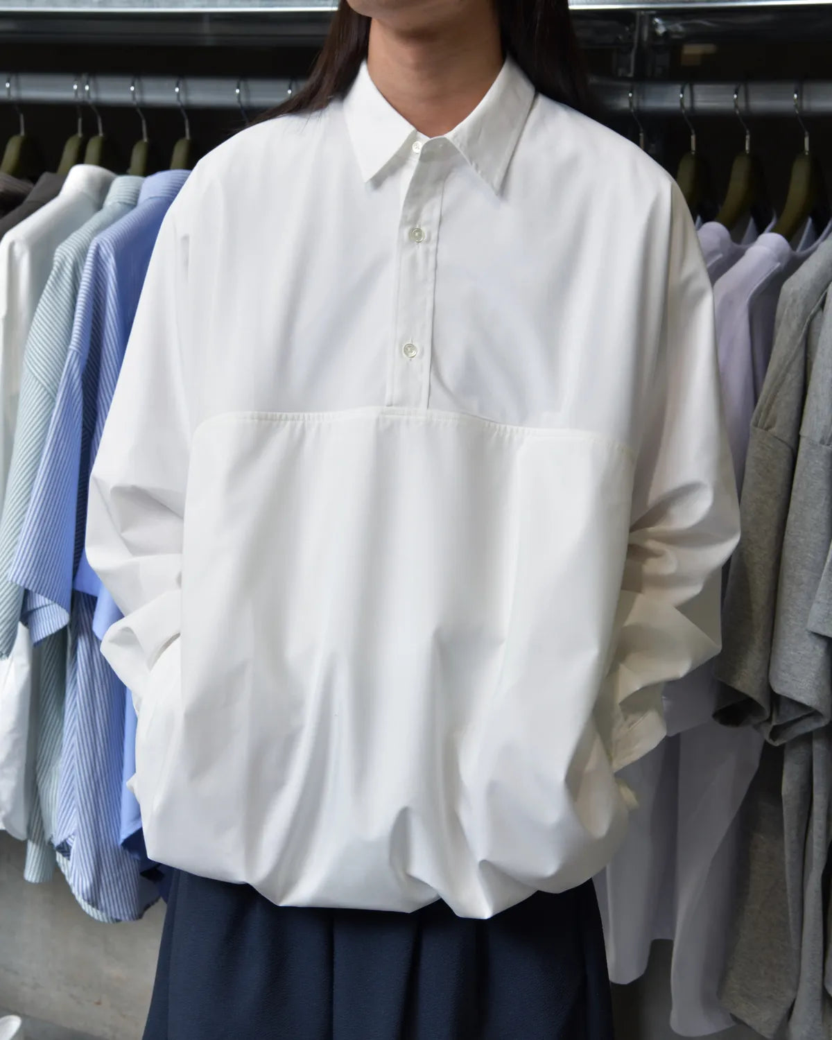 FreshService (フレッシュサービス) / COOL TECH POPLIN L/S ANORAK