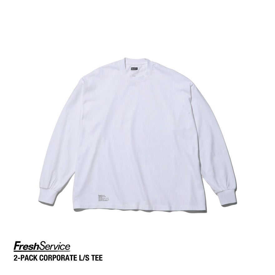 FreshService / 2-PACK CORPORATE L/S TEE (FSP244-70014B)