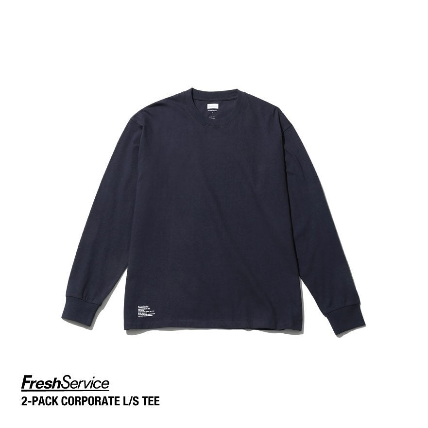 FreshService / 2-PACK CORPORATE L/S TEE (FSP244-70014B)