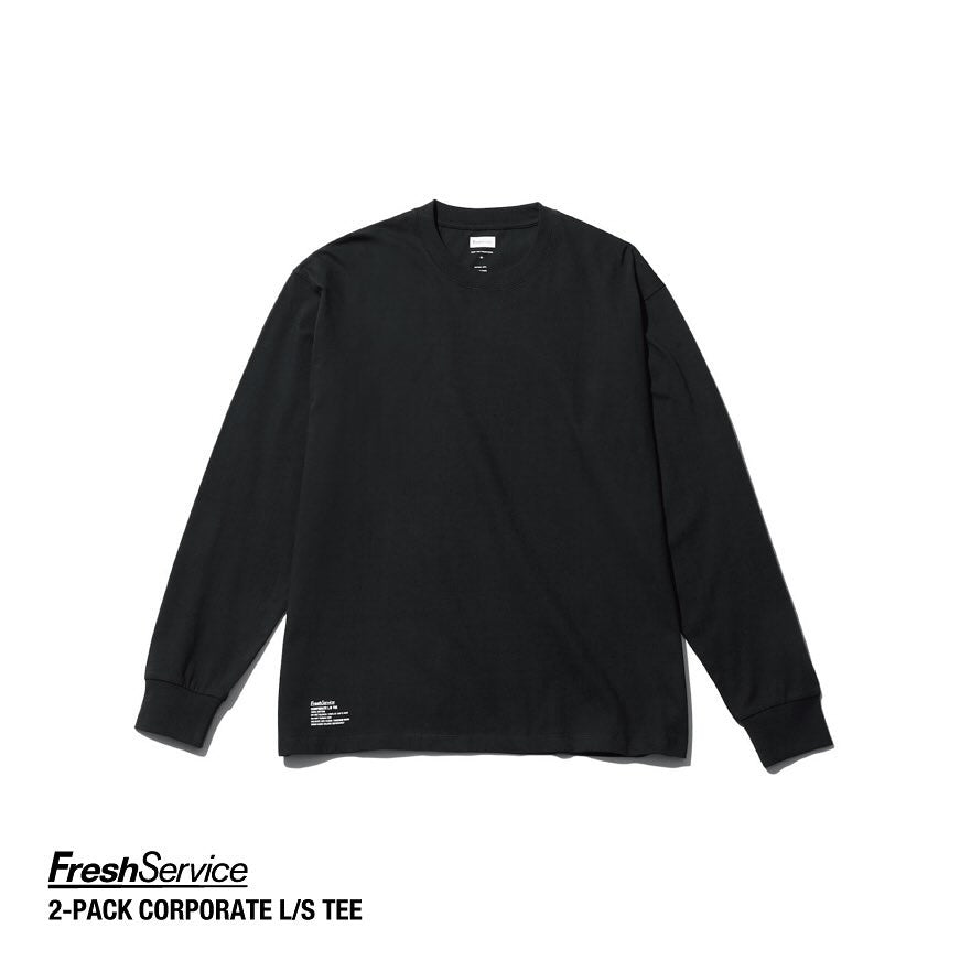 FreshService / 2-PACK CORPORATE L/S TEE (FSP244-70014B)