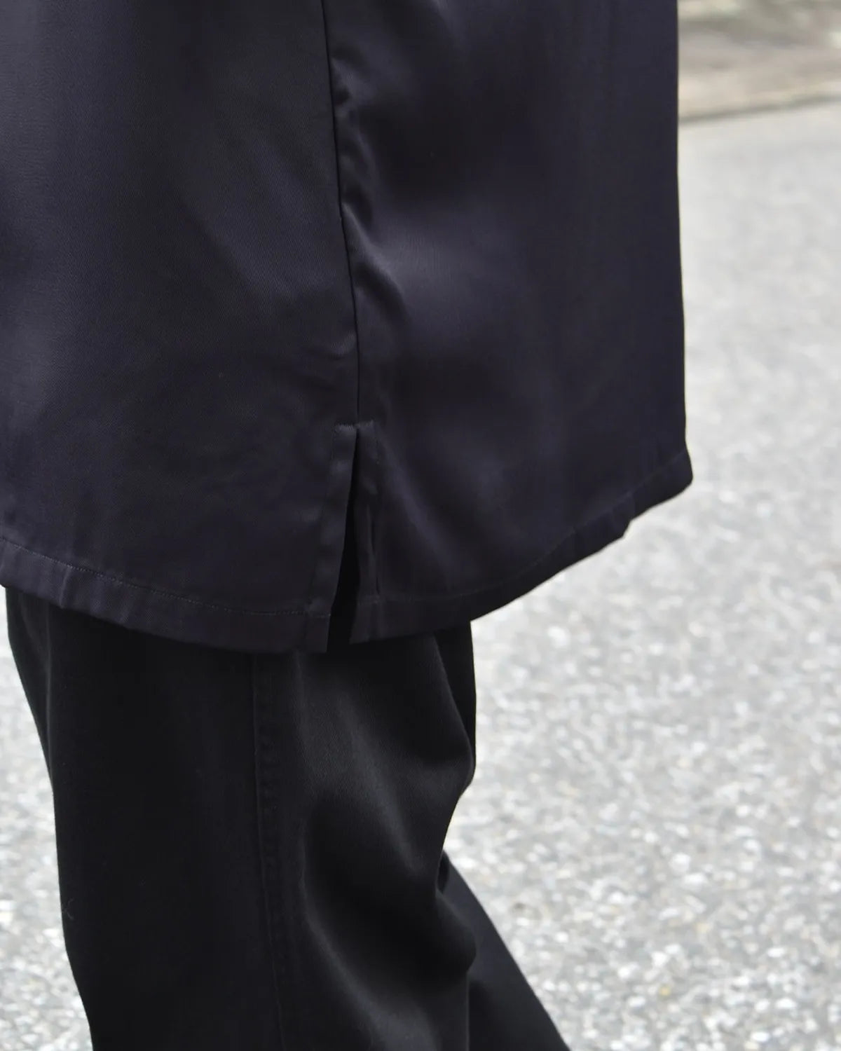 DESCENDANT / PIER OPEN COLLAR SS SHIRT (251TQDS-SHM06)
