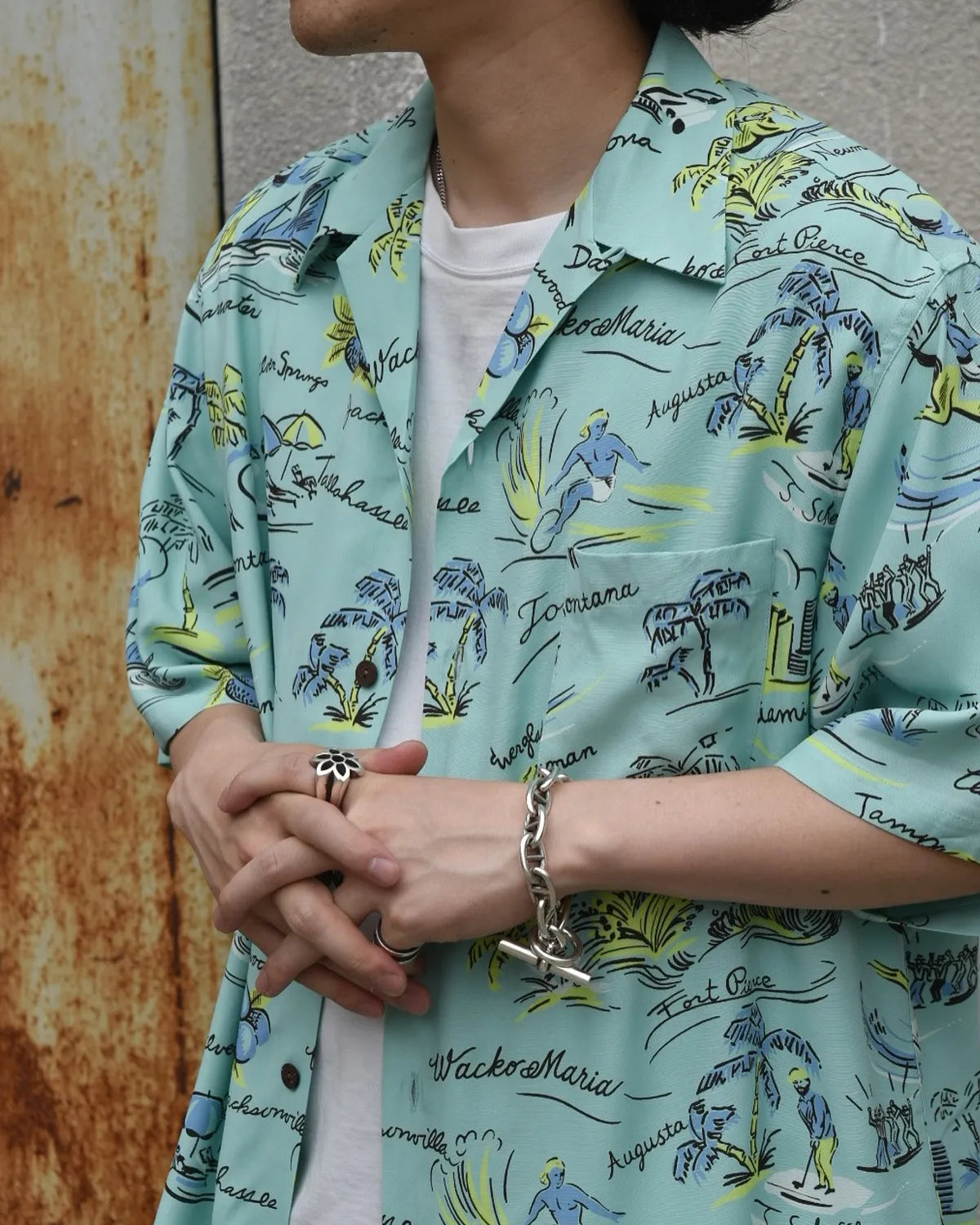 WACKO MARIA  / HAWAIIAN SHIRT S/S -TYPE2-  (25SS-WMS-HI02)