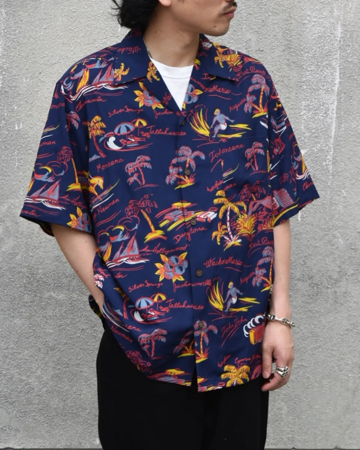 WACKO MARIA  / HAWAIIAN SHIRT S/S -TYPE2-  (25SS-WMS-HI02)