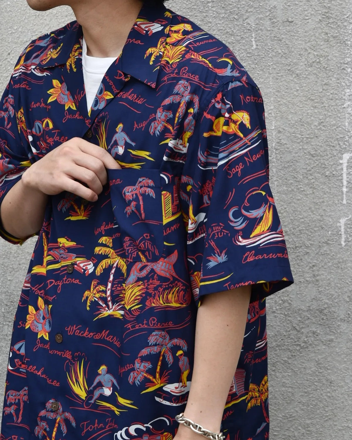 WACKO MARIA  / HAWAIIAN SHIRT S/S -TYPE2-  (25SS-WMS-HI02)