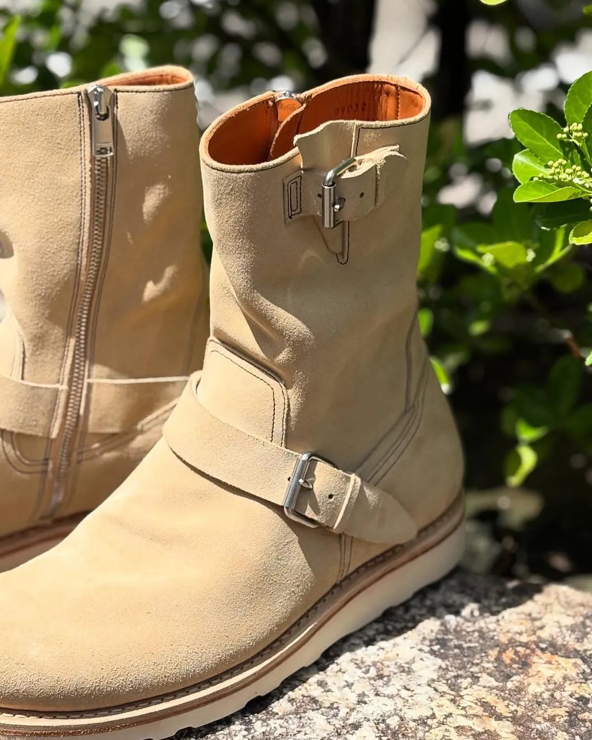 NONNATIVE / BIKER ZIP UP BOOTS COW LEATHER (NN-F4605)