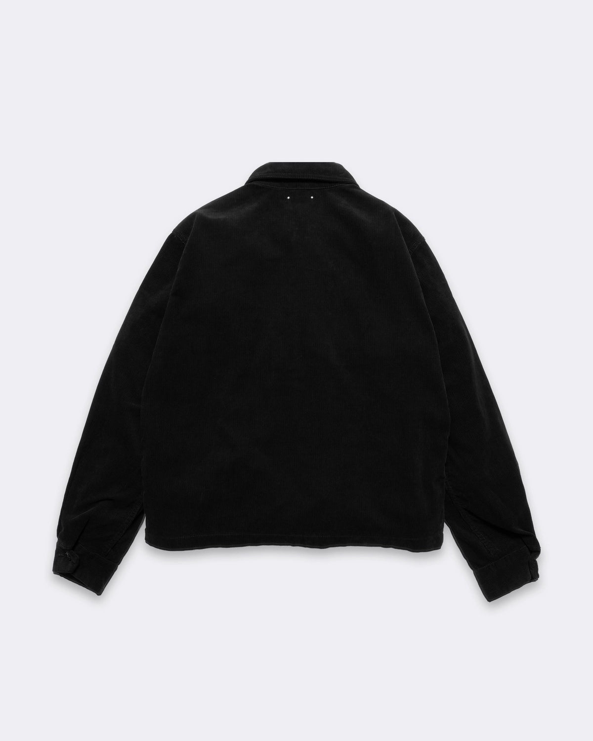 MINEDENIM  / Black Corduroy Zip up Trucker Jacket (MDFBF09803)