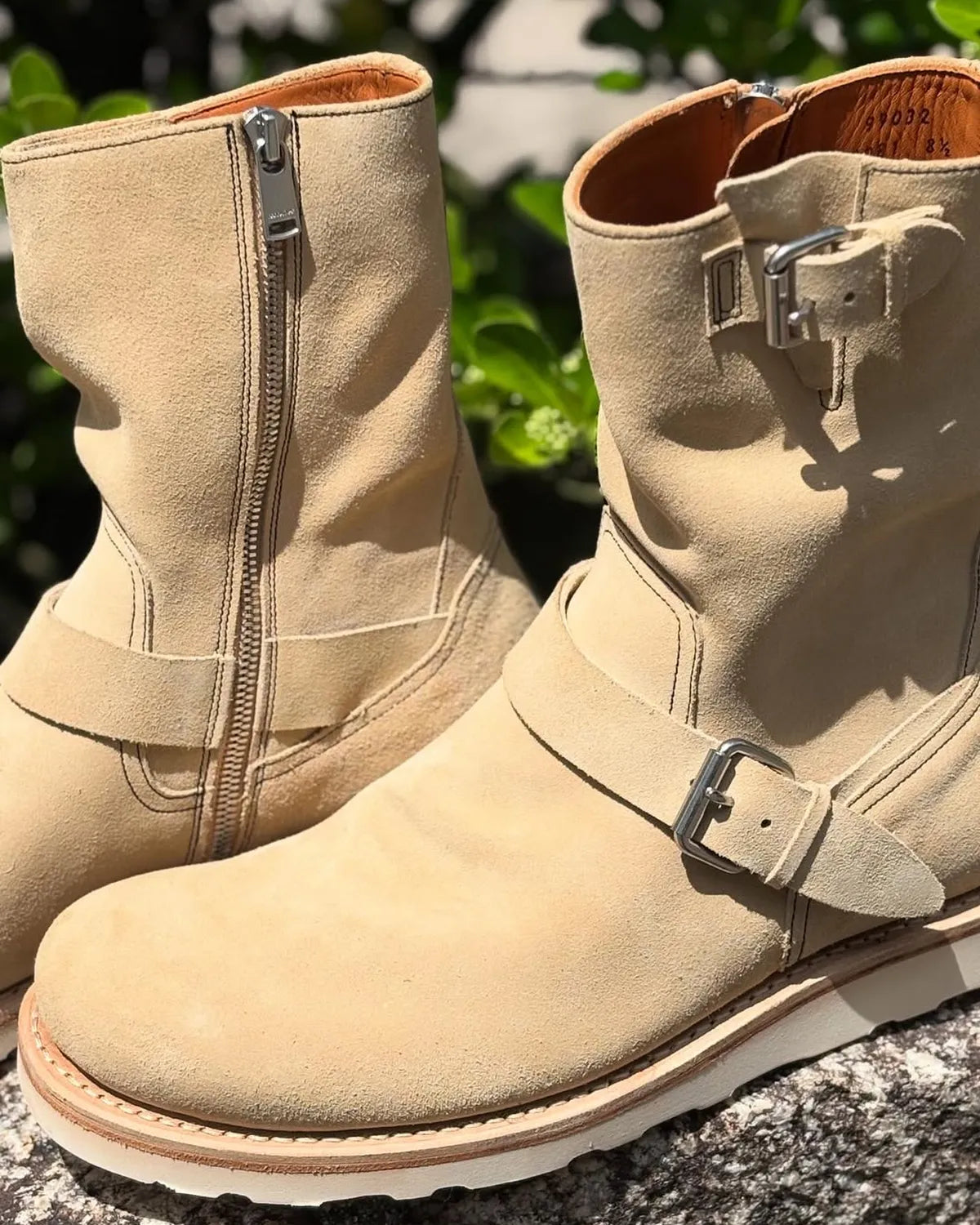 NONNATIVE / BIKER ZIP UP BOOTS COW LEATHER (NN-F4605)