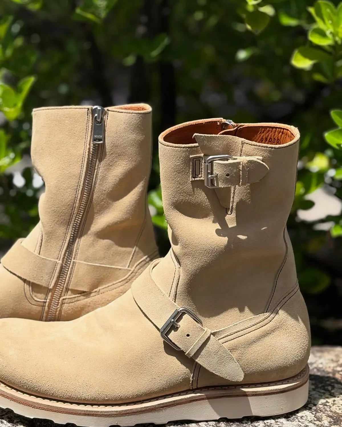 NONNATIVE / BIKER ZIP UP BOOTS COW LEATHER (NN-F4605)