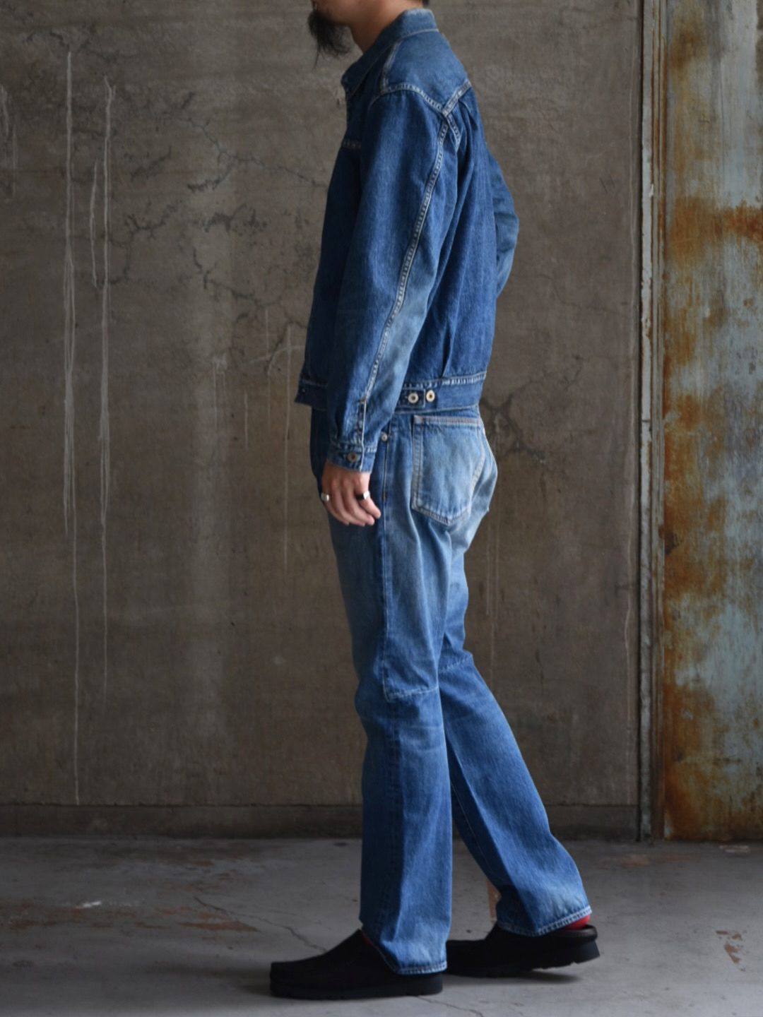 NONNATIVE / DWELLER 5P JEANS TP COTTON 13.5oz SELVEDGE DENIM VW LIGHT (NN-P4704)