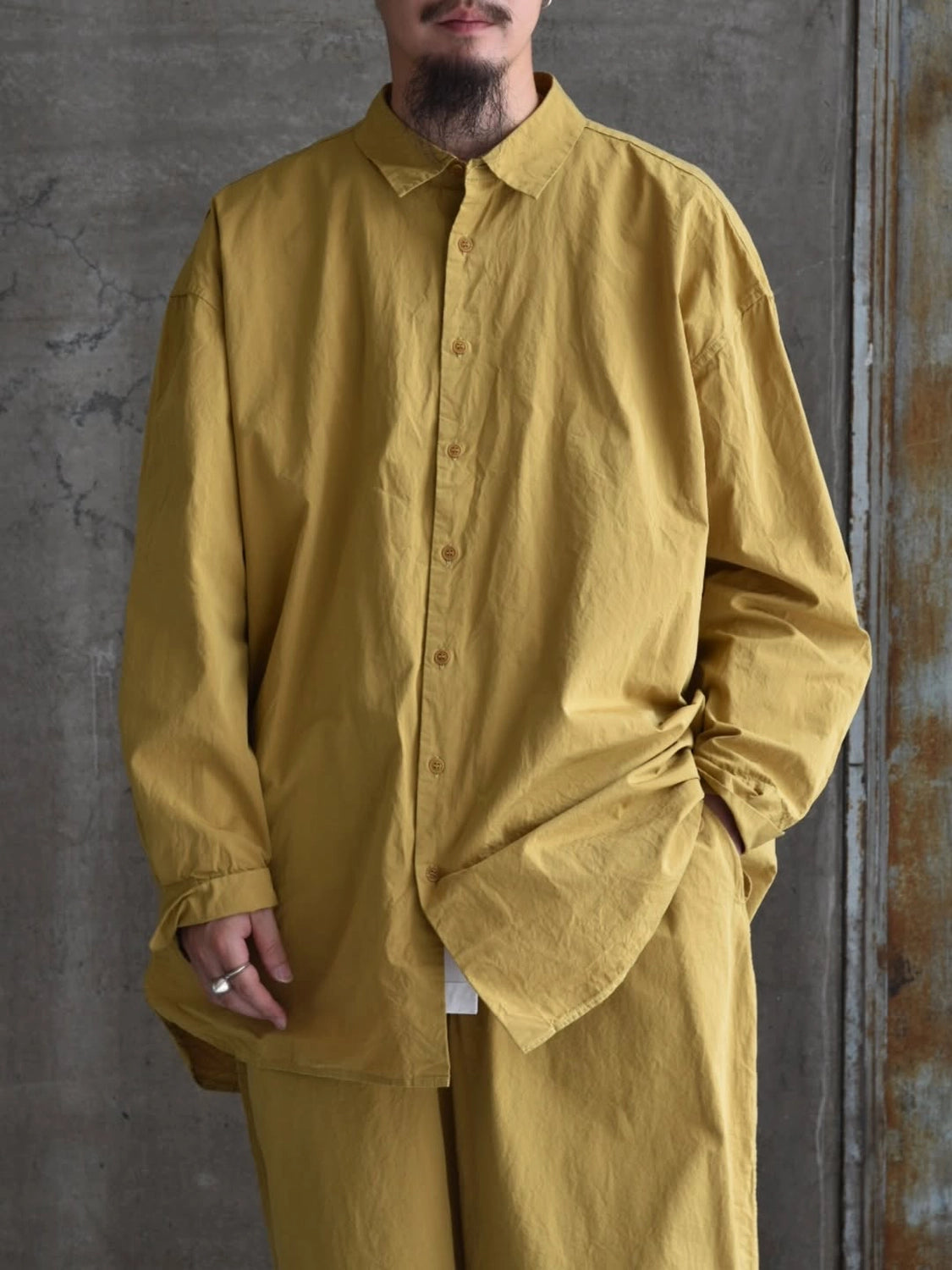 CASEY CASEY / MAMNET SHIRT - PAPER COT (25HC301)