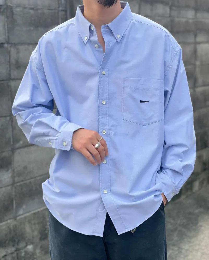 DESCENDANT / KENNEDY'S OXFORD LS SHIRT (242TQDS-SHM01)