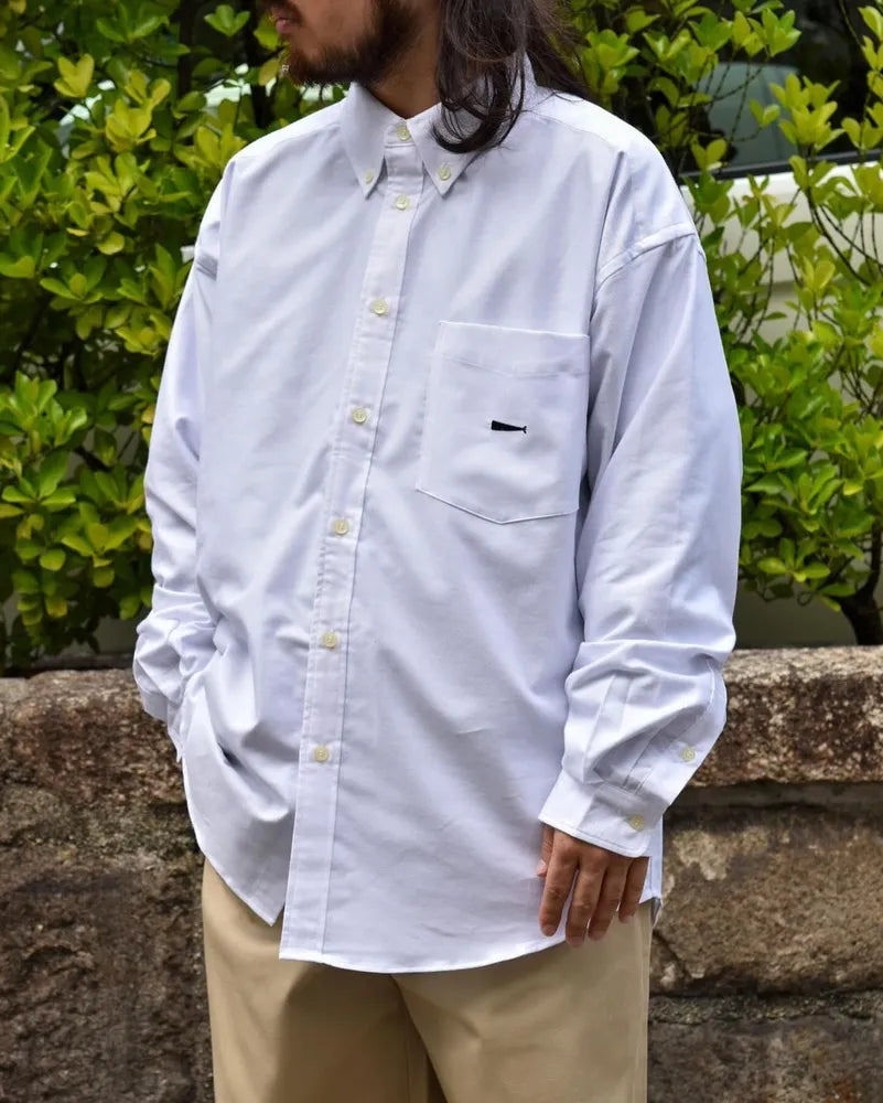 DESCENDANT / KENNEDY'S OXFORD LS SHIRT (242TQDS-SHM01)