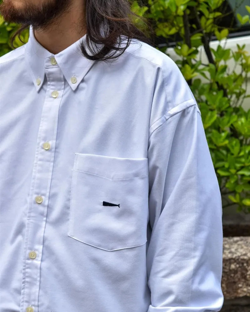 DESCENDANT / KENNEDY'S OXFORD LS SHIRT (242TQDS-SHM01)