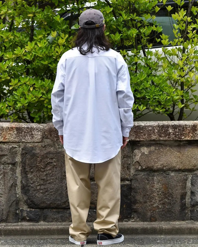 DESCENDANT / KENNEDY'S OXFORD LS SHIRT (242TQDS-SHM01)