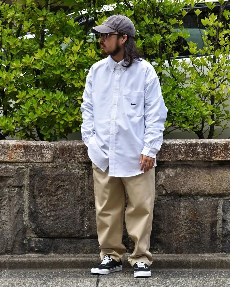 DESCENDANT / KENNEDY'S OXFORD LS SHIRT (242TQDS-SHM01)