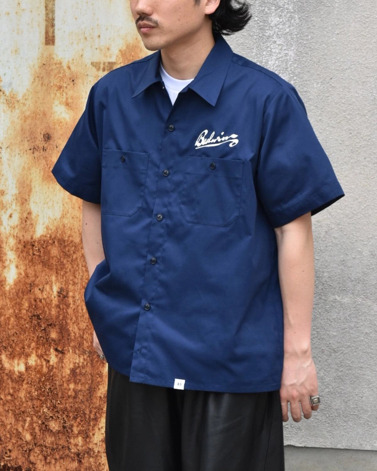 BEDWIN & THE HEARTBREAKERS / S/S MECHANIC SHIRT "DIESEL" (25SB1747)