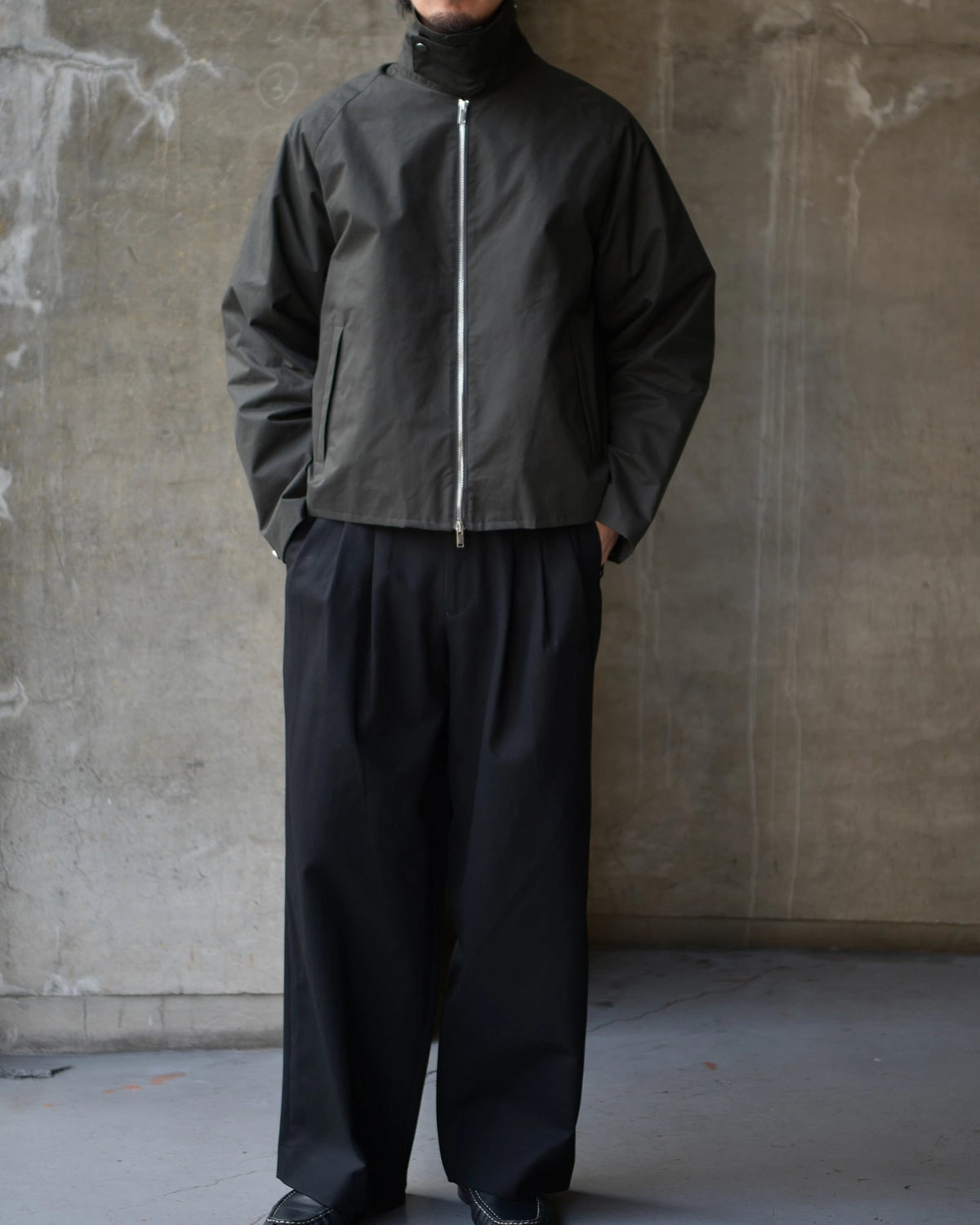 MARKAWARE / ZIP UP JACKET (A26A92BL01C)