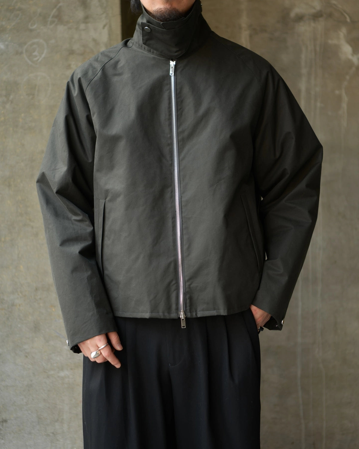 MARKAWARE / ZIP UP JACKET (A26A92BL01C)