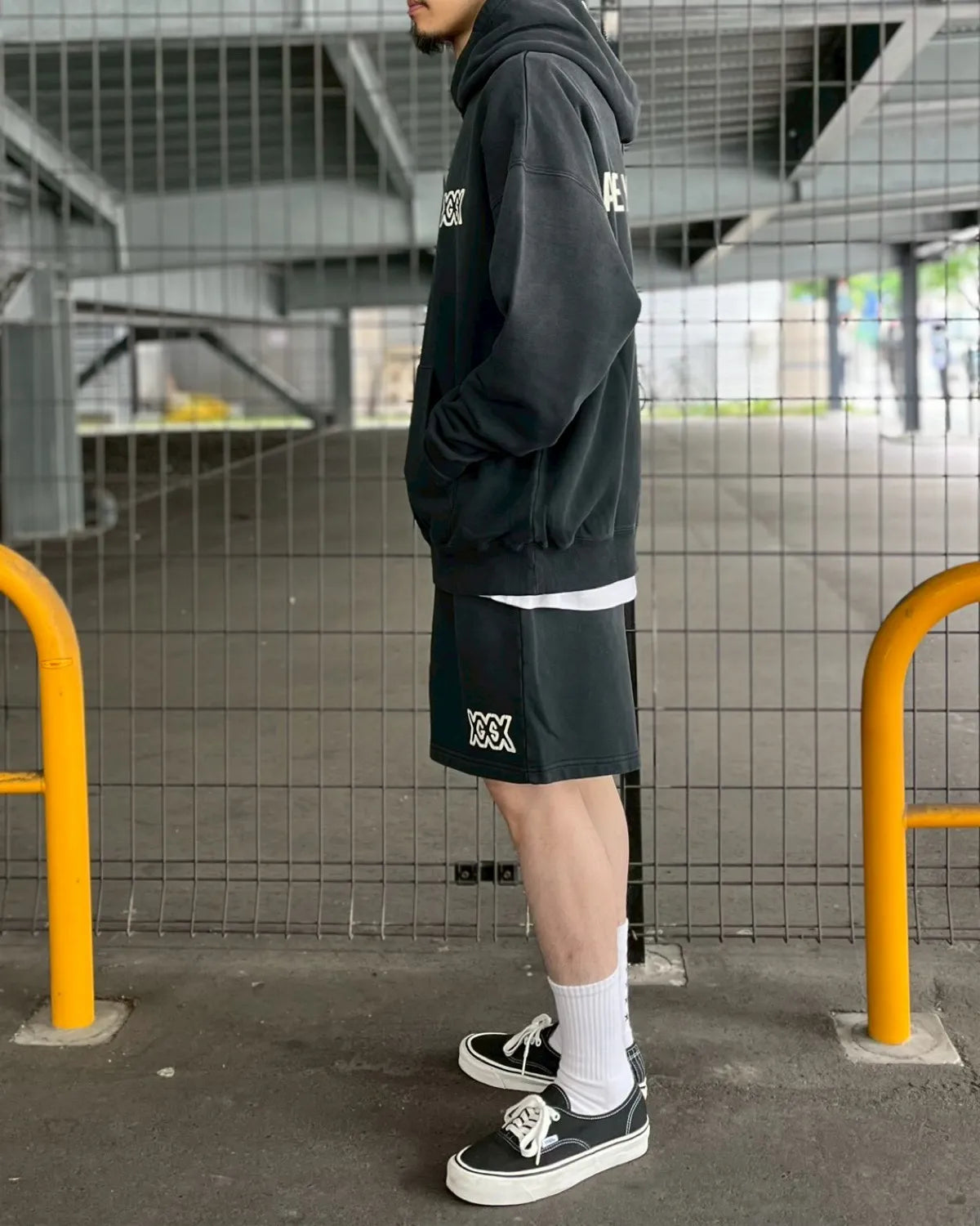 GOD SELECTION XXX / GSX EQUIPMENT GSX Logo Sweatshorts (GSX-S26-CS-02)