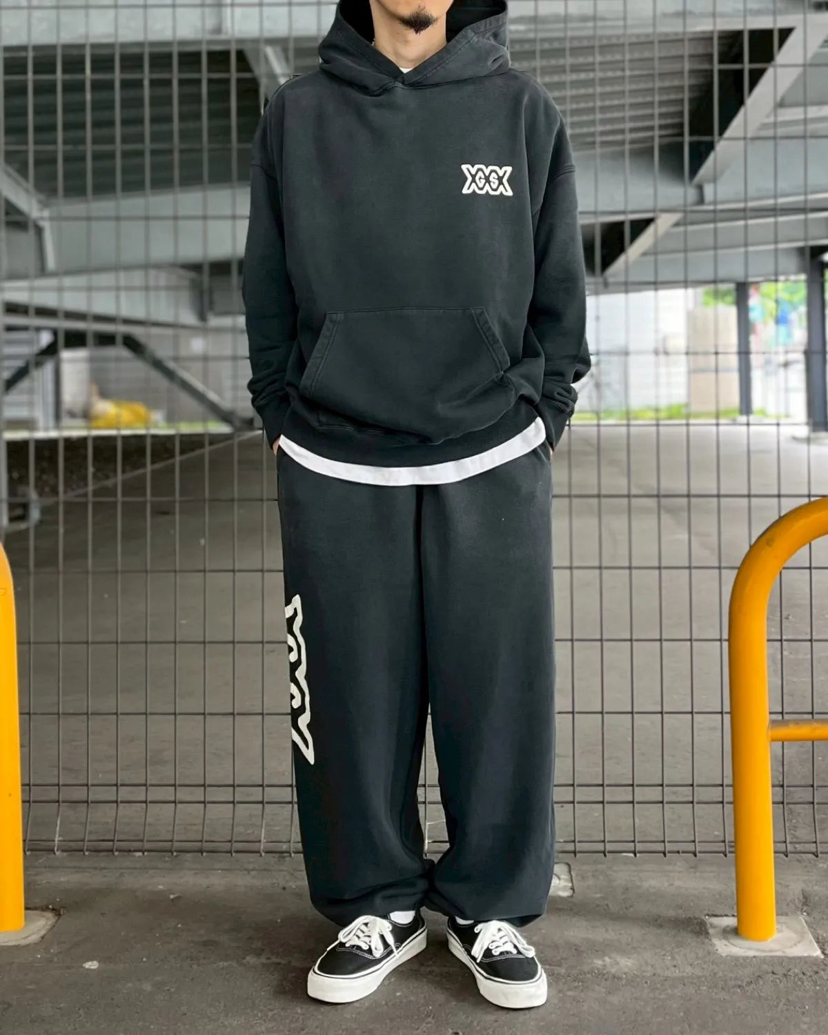 GOD SELECTION XXX / GSX EQUIPMENT GSX Logo Sweatpants (GSX-S26-CS-03)