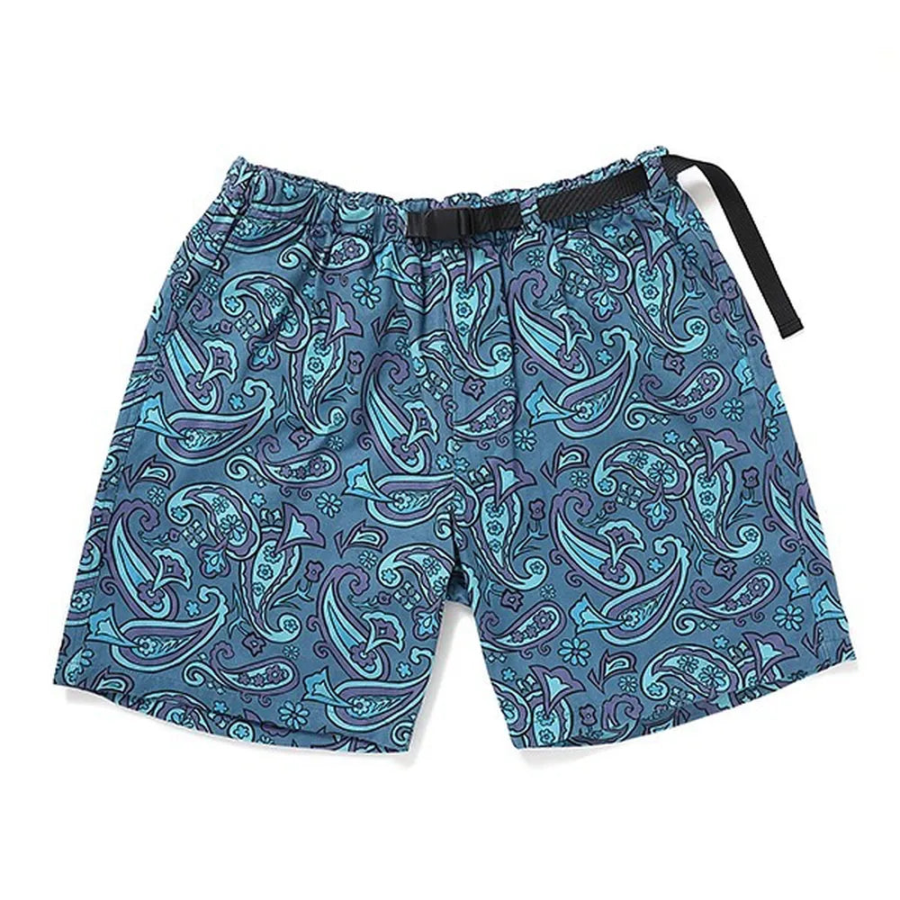 CHALLENGER / PAISLEY COTTON TWILL SHORTS (CLG-PT024-008)