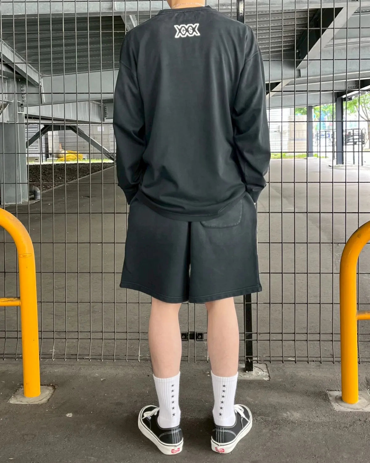 GOD SELECTION XXX / GSX EQUIPMENT Silent Moon Long Sleeve Tee (GSX-S26-LT-01)