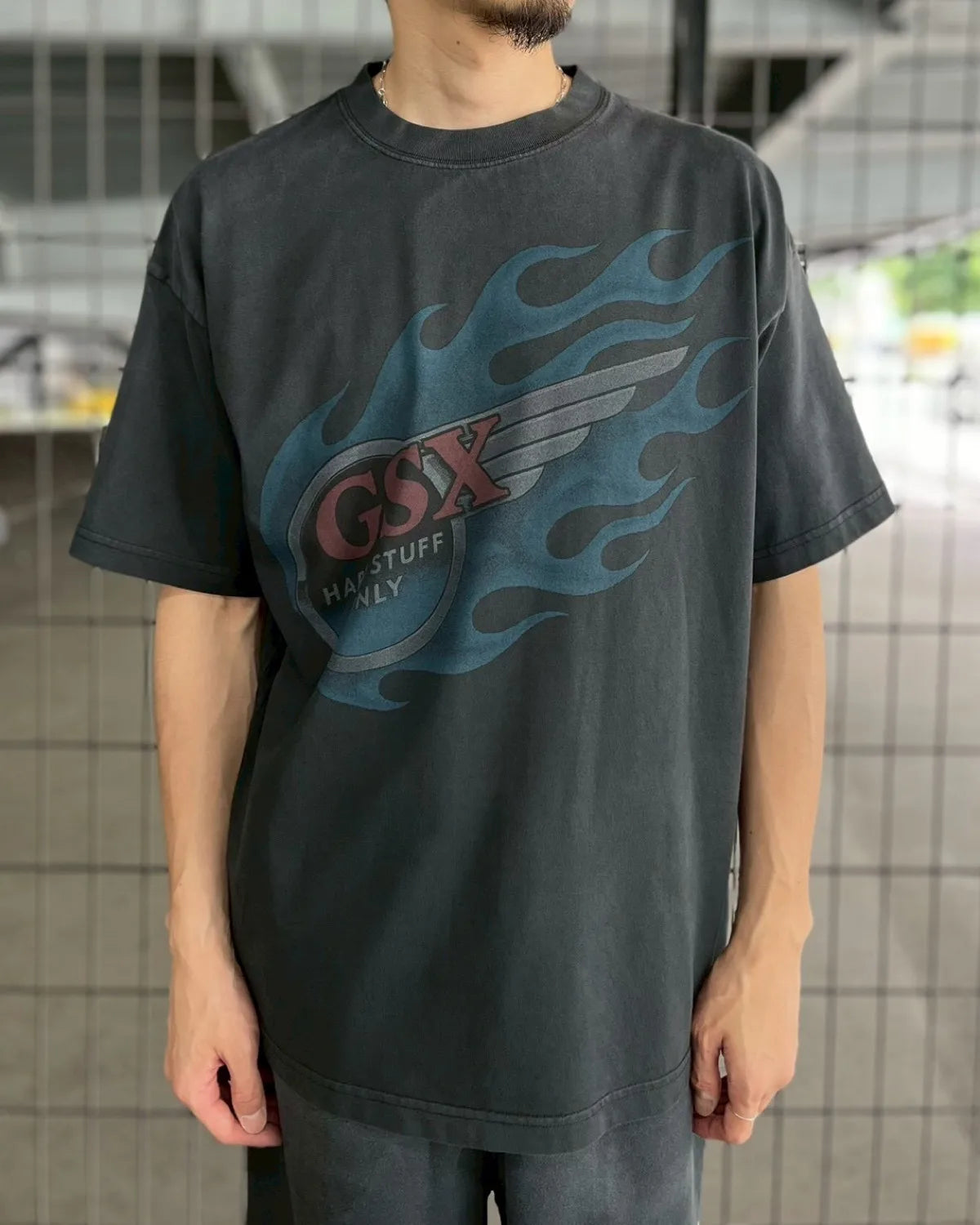 GOD SELECTION XXX / GSX EQUIPMENT Flame Blade Tee (GSX-S26-ST-03)