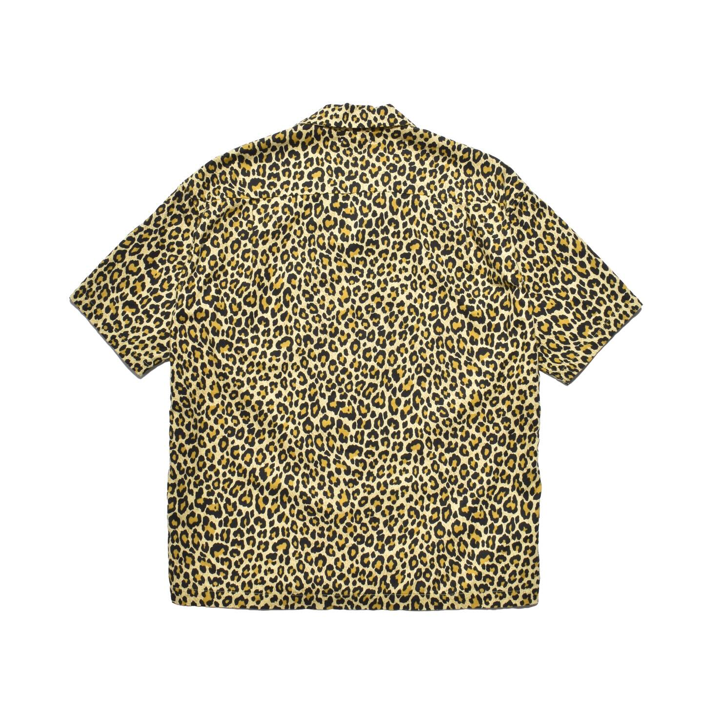 MINEDENIM(マインデニム) / Leopard Print Flannel S.S Open Collar SH