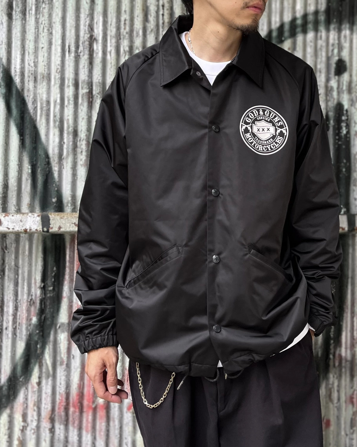 GOD SELECTION XXX × roarguns / Coach Jacket (GX-S26-RJK-02)