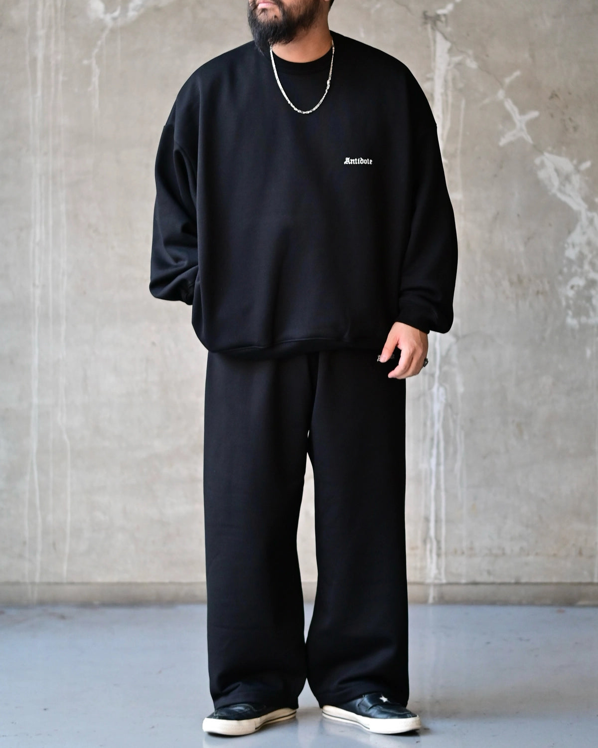 ANTIDOTE BUYERS CLUB / ASIC Wide Easy Sweat Pants (ABCAW26PT02)