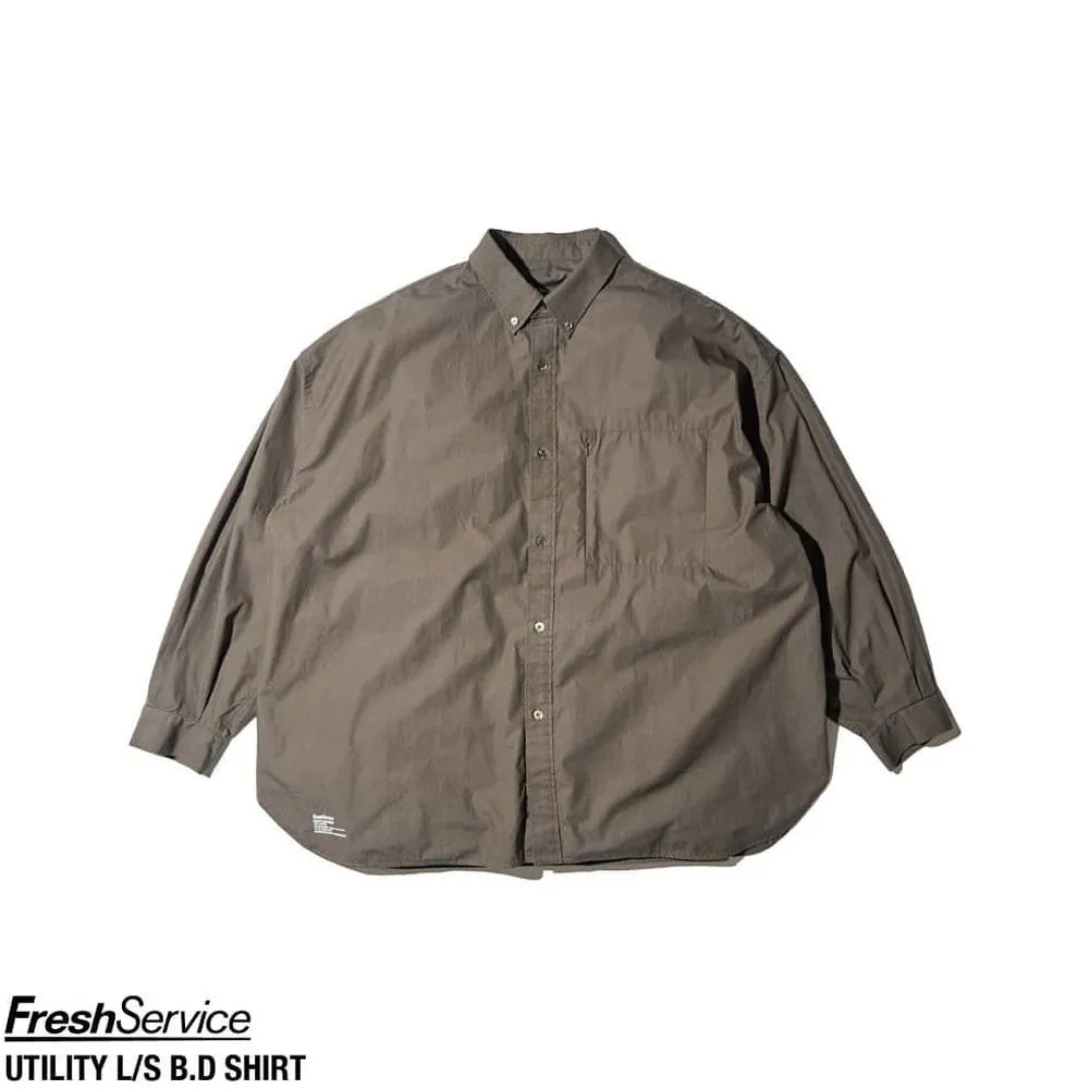 FreshService / UTILITY L/S B.D SHIRT (FSC243-50005B)