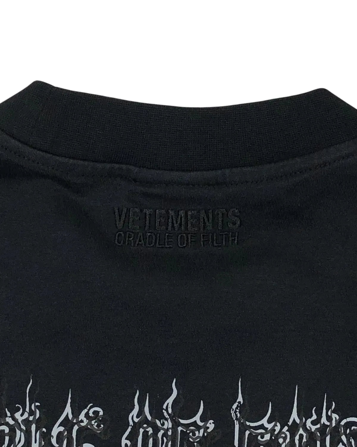 VETEMENTS / COF PANDAEMONAEON OVERSIZED T-SHIRT (UCF76TR550)