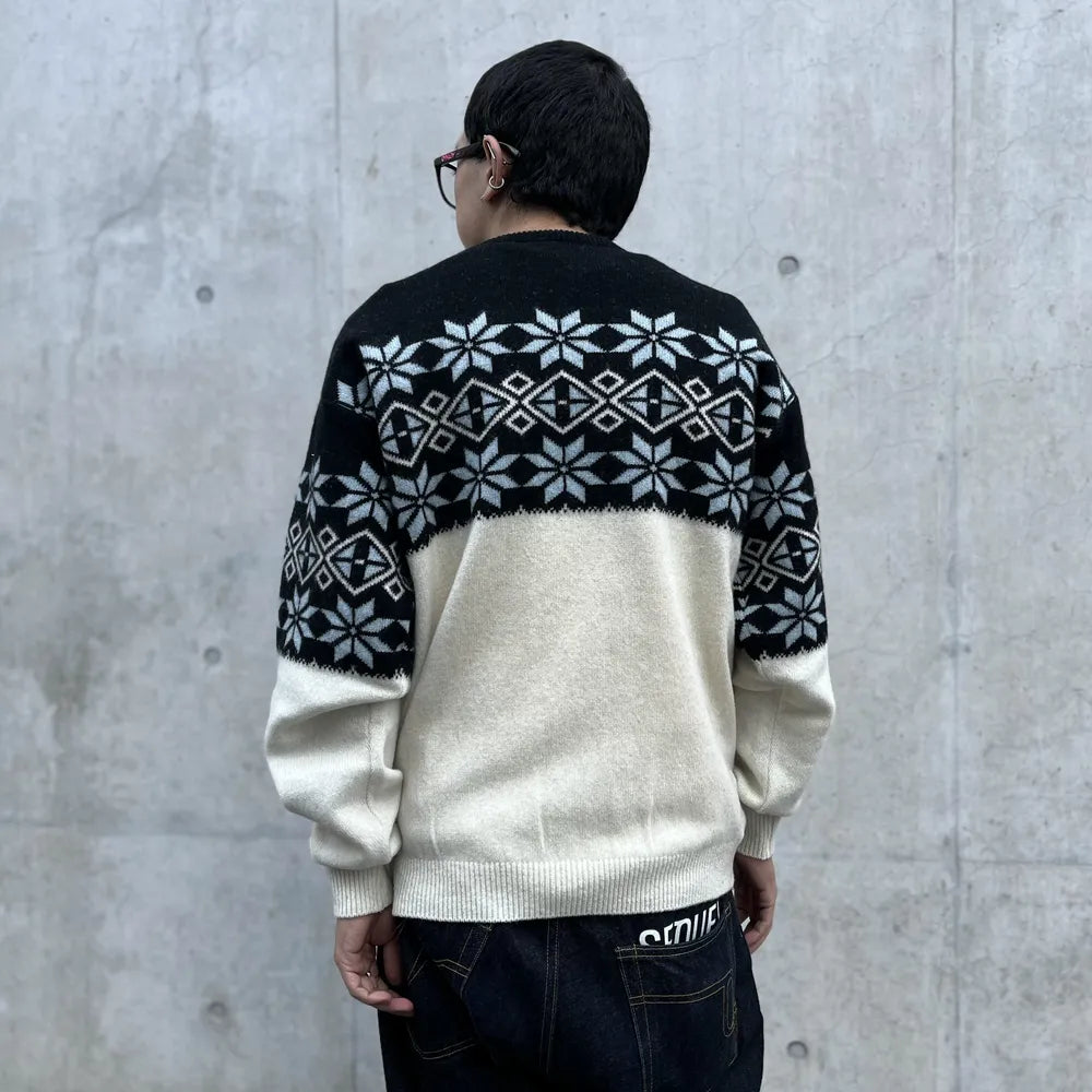 SEQUEL / NORDIC CREW NECK KNIT (SQ-23AW-KN-03)