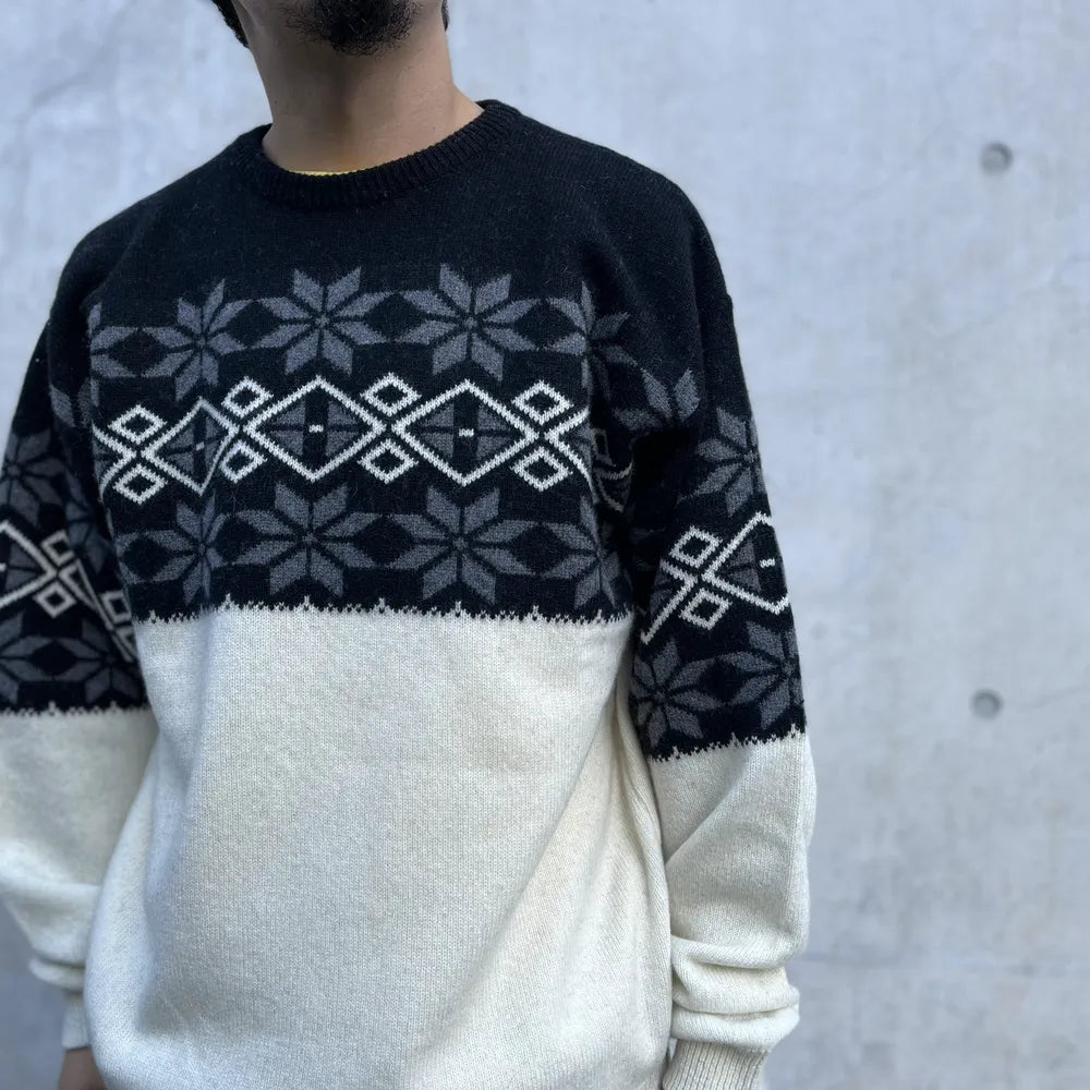 SEQUEL / NORDIC CREW NECK KNIT (SQ-23AW-KN-03)