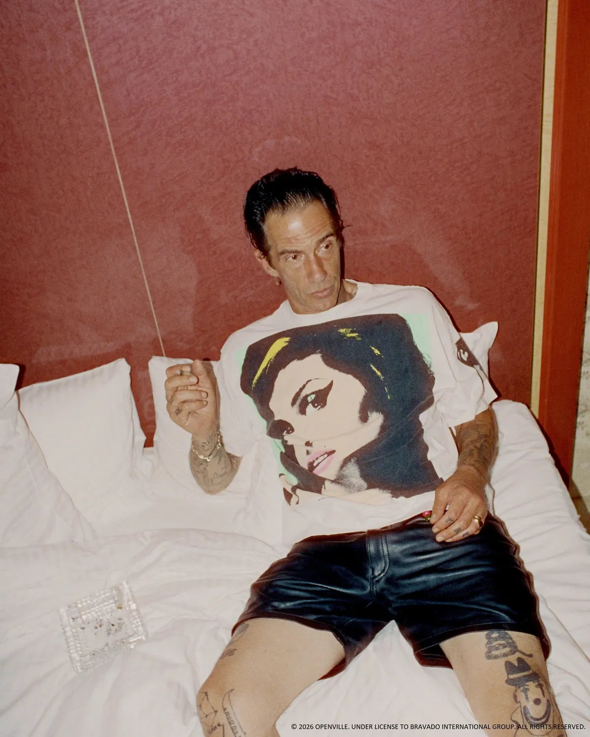 SAINT Mxxxxxx × Amy Winehouse / AMY_SS T-SHIRT/BACK TO BLK (SM-MK1-0000-C14)