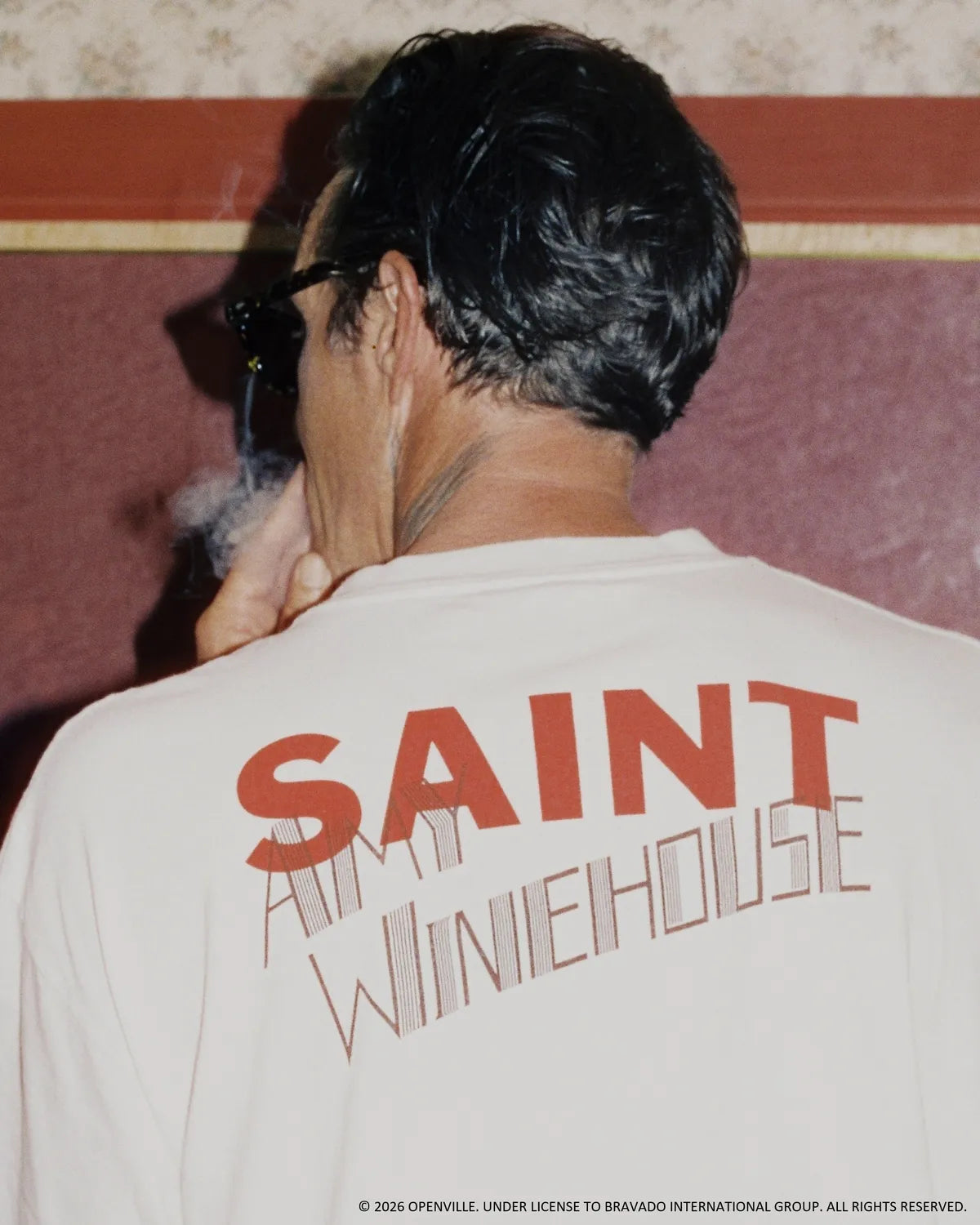 SAINT Mxxxxxx × Amy Winehouse / AMY_SS T-SHIRT/BACK TO BLK (SM-MK1-0000-C14)