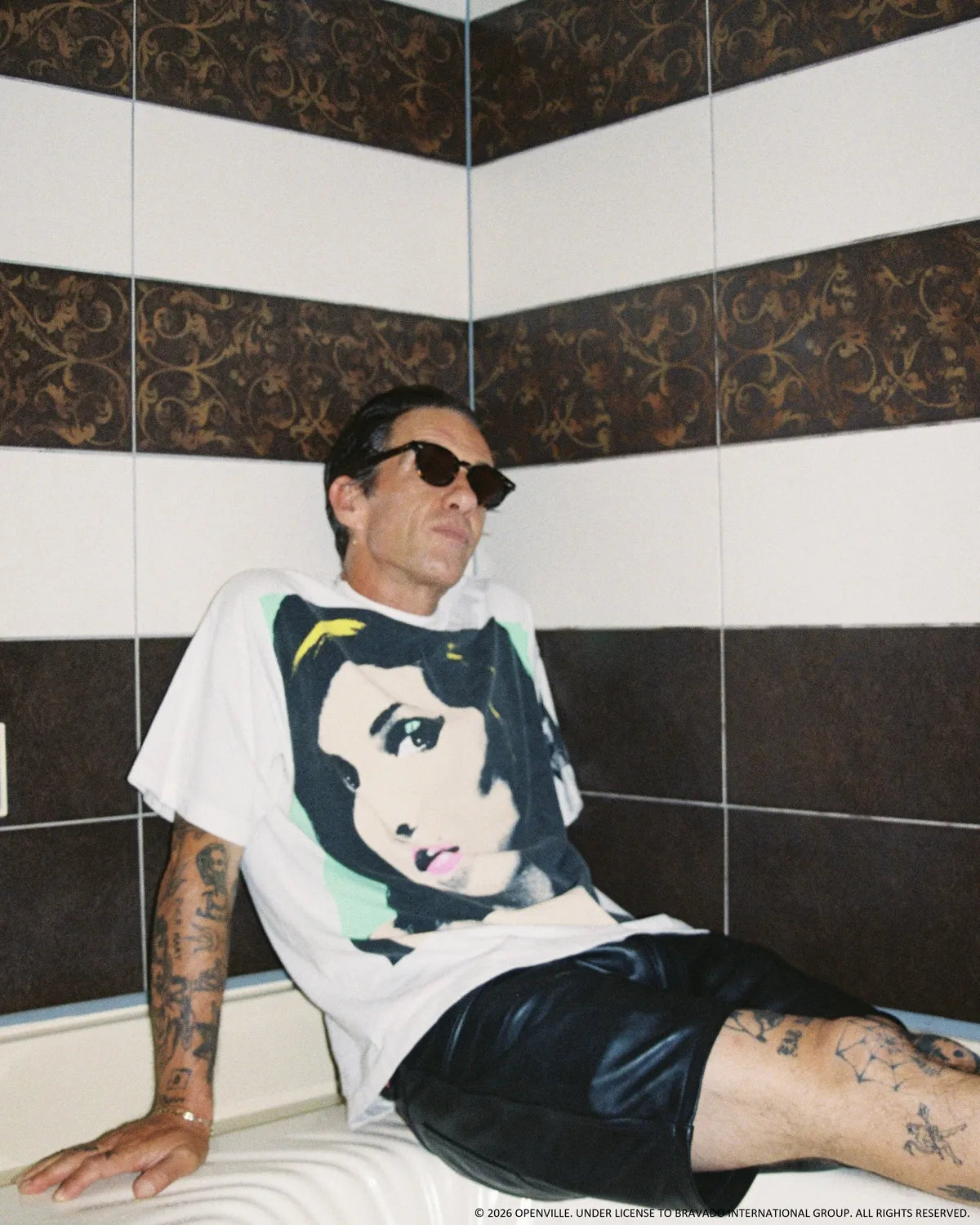 SAINT Mxxxxxx × Amy Winehouse / AMY_SS T-SHIRT/BACK TO BLK (SM-MK1-0000-C14)
