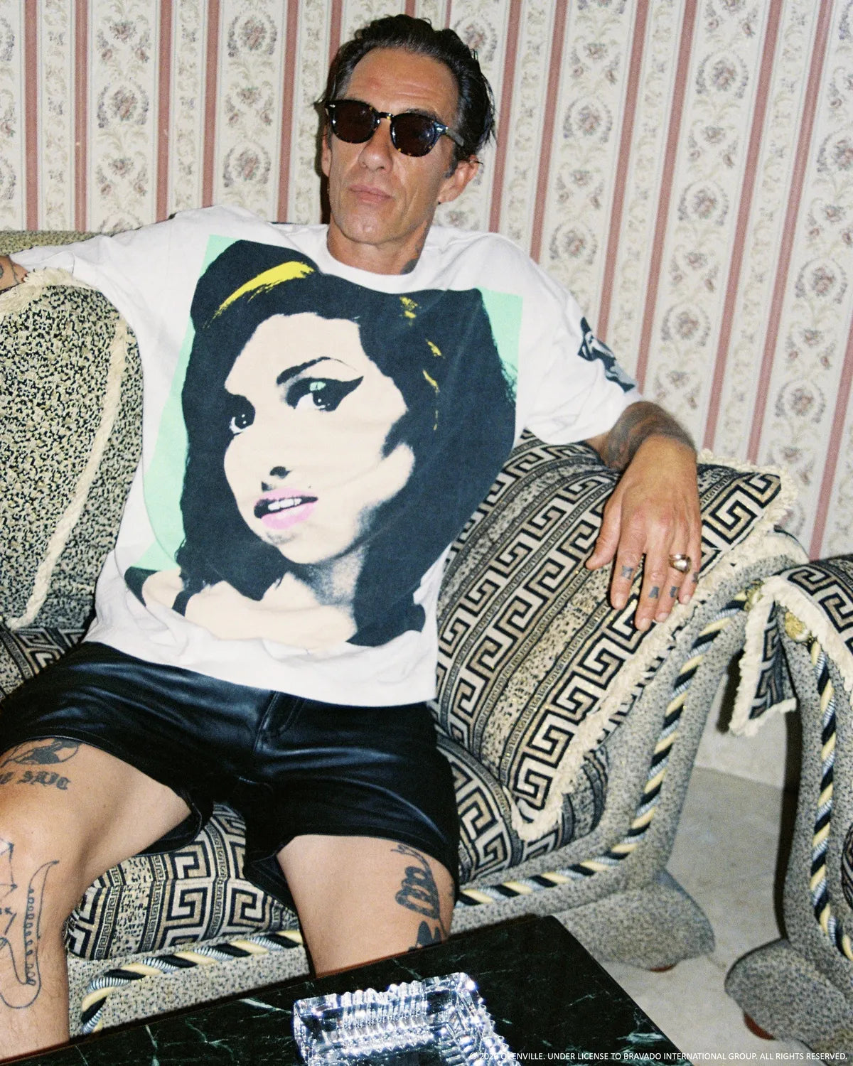 SAINT Mxxxxxx × Amy Winehouse / AMY_SS T-SHIRT/BACK TO BLK (SM-MK1-0000-C14)