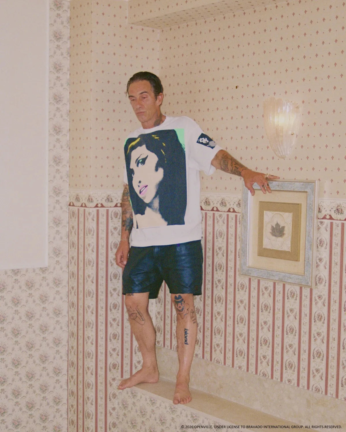 SAINT Mxxxxxx × Amy Winehouse / AMY_SS T-SHIRT/BACK TO BLK (SM-MK1-0000-C14)