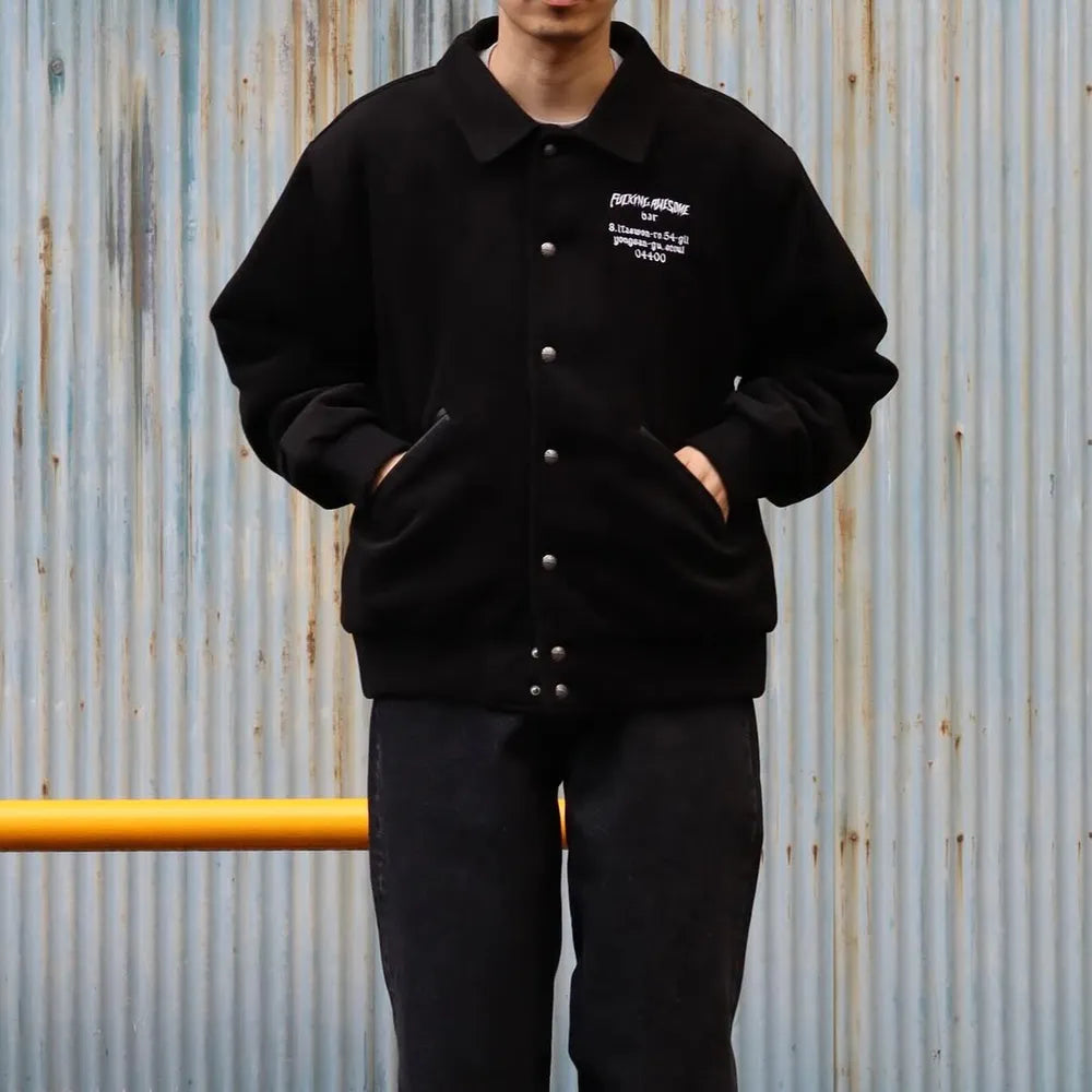 FUCKING AWESOME / Korea Bar Varsity Jacket