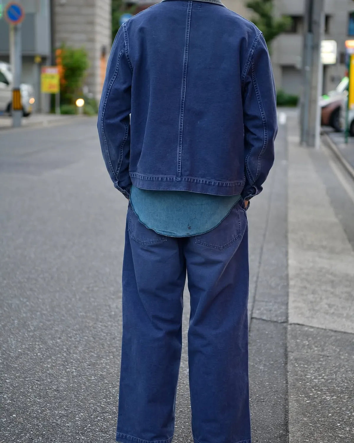 marka / Organic Cotton Duck Mechanic Jacket (M25C01BL02C)